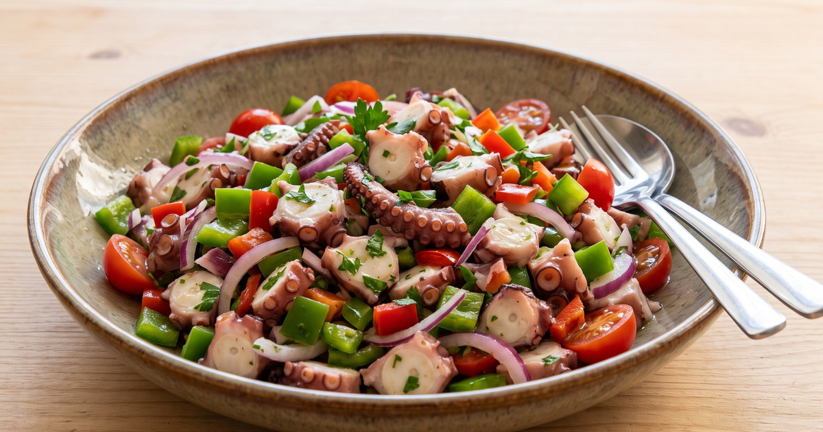 レタス、ひき肉、トマト、チーズ、トルティーヤチップスを盛り付けたタコサラダ