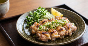 鶏肉の塩こうじ焼き