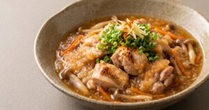 鶏肉のみぞれ煮