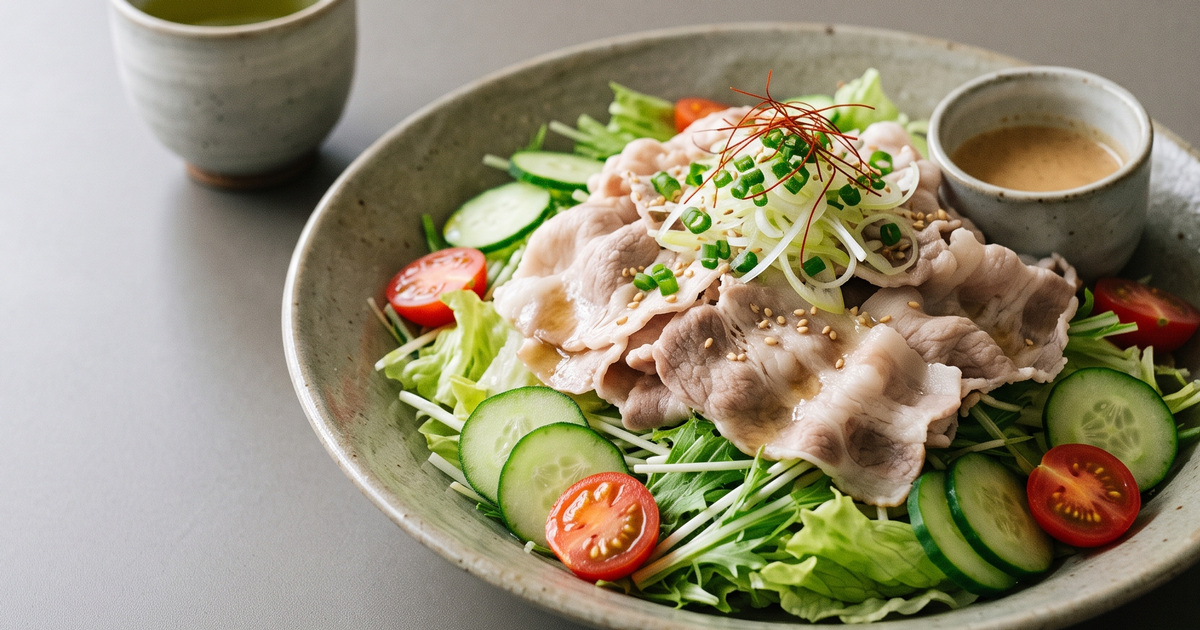 冷しゃぶサラダの料理写真