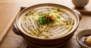 豚肉と白菜の重ね蒸し