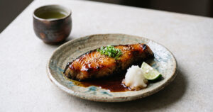 ぶりの照り焼き