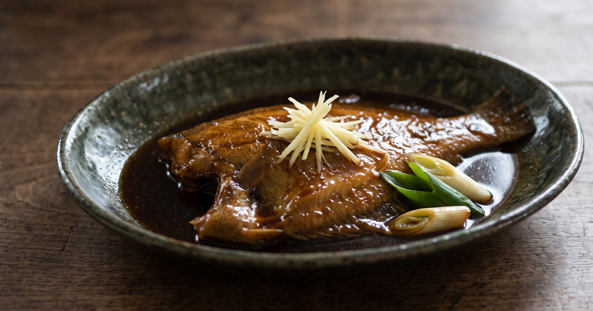 かれいの煮付けの料理写真