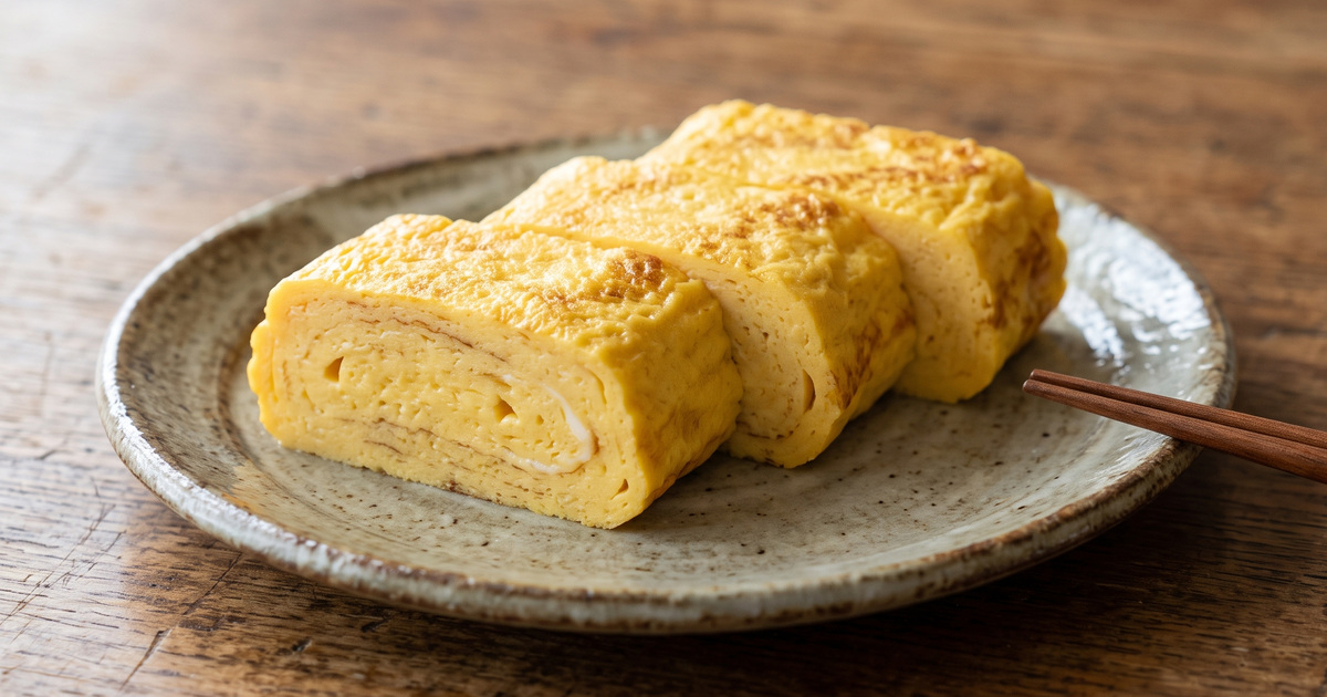 甘い卵焼きの料理写真