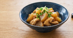 大根と油揚げの煮物