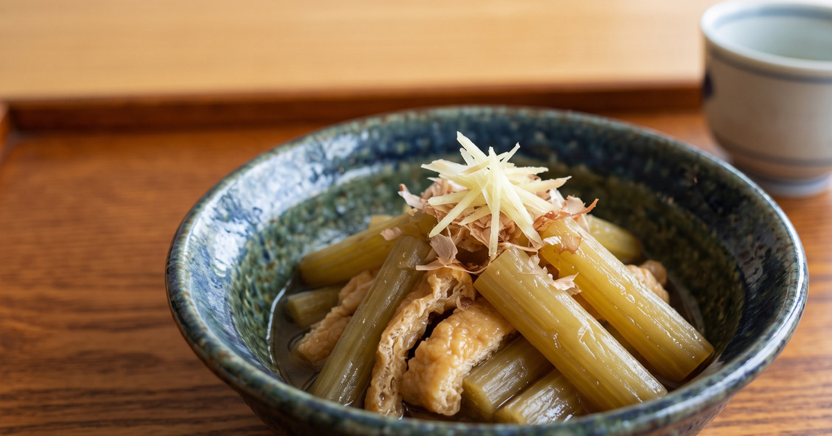 ふきの煮物の料理写真