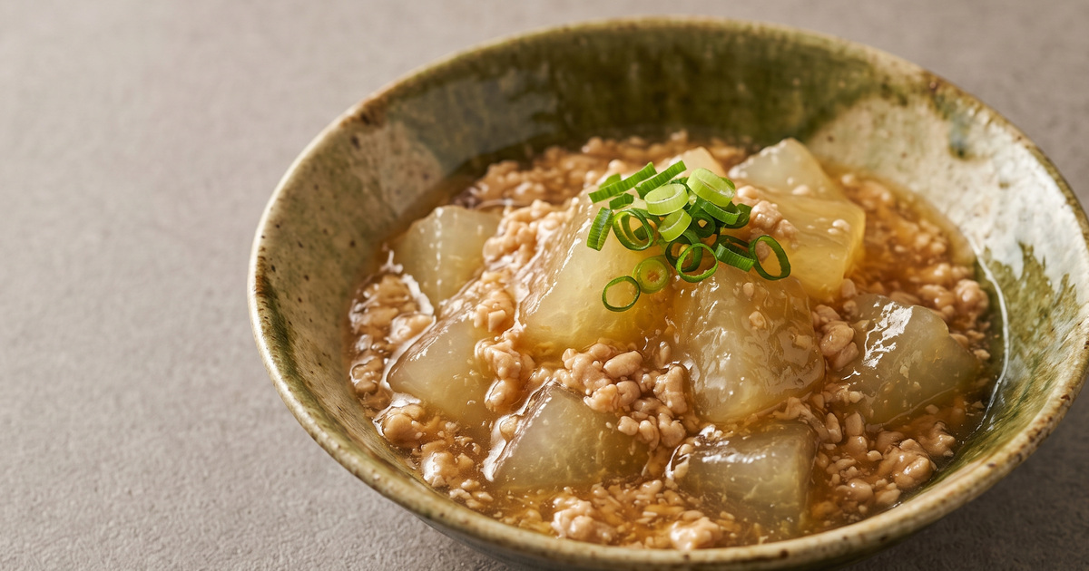 冬瓜のそぼろあんの料理写真