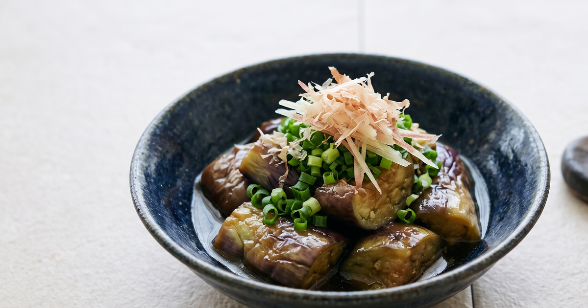 なすの煮びたしの料理写真