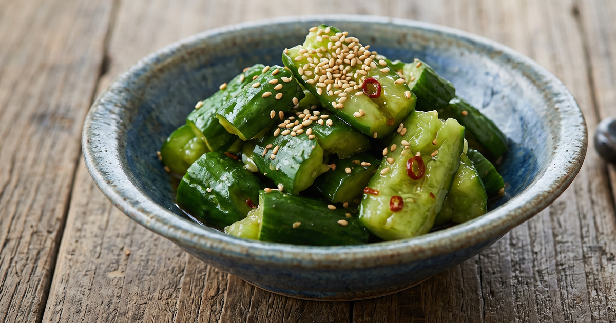 たたききゅうりの料理写真