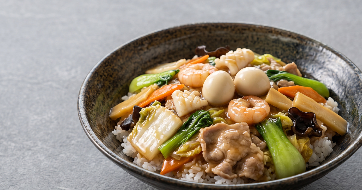 中華丼の料理写真