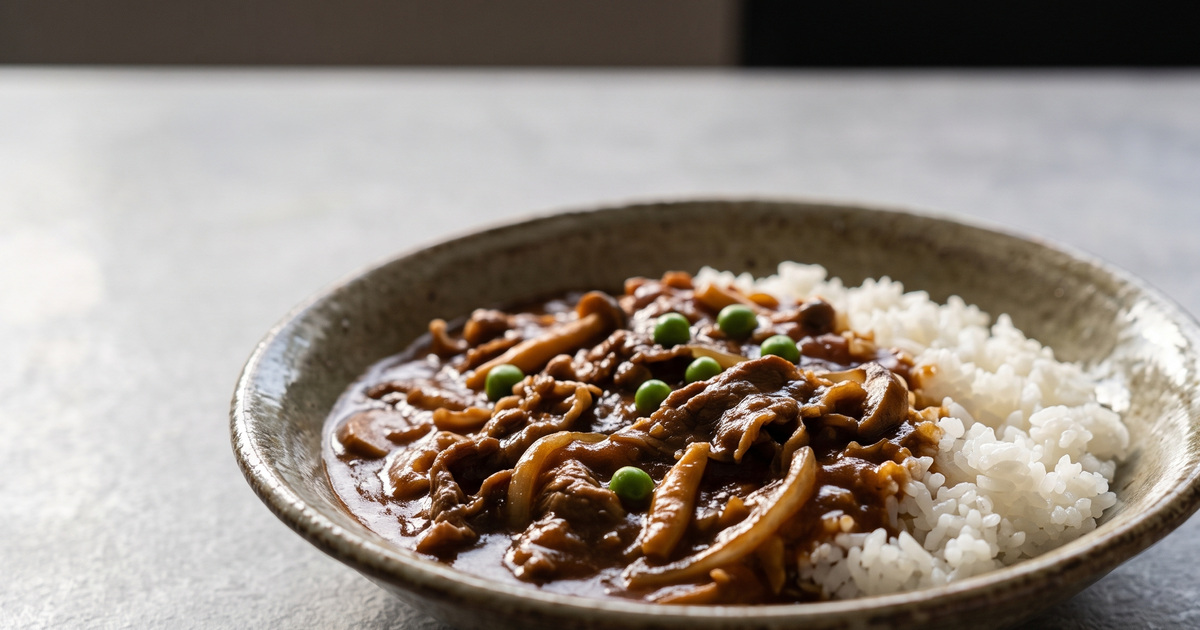 ハヤシライスの料理写真