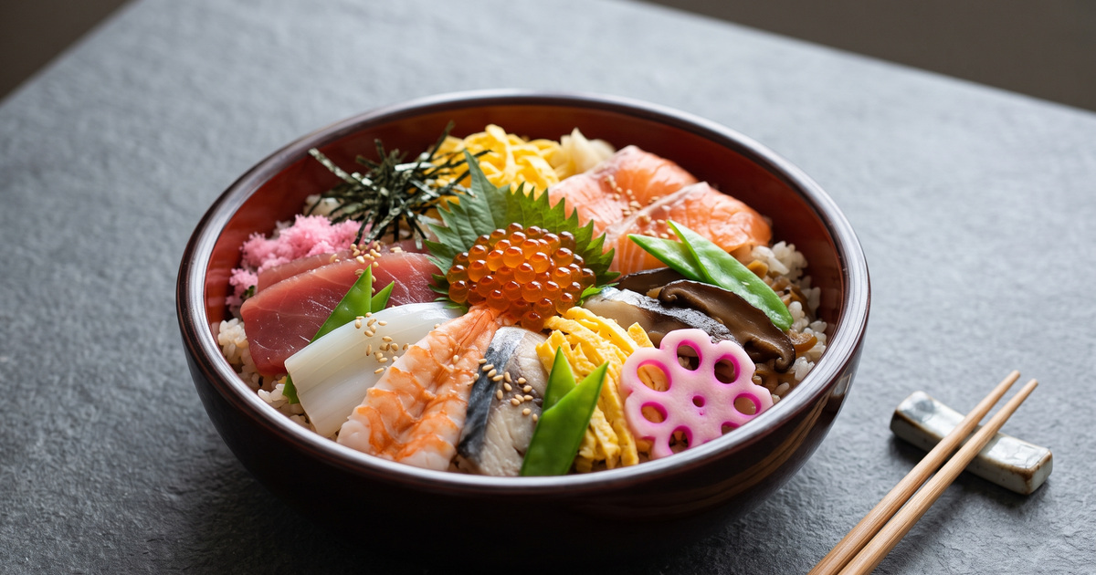 ちらし寿司の料理写真