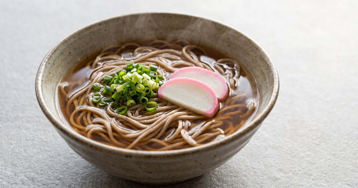 かけそばの料理写真