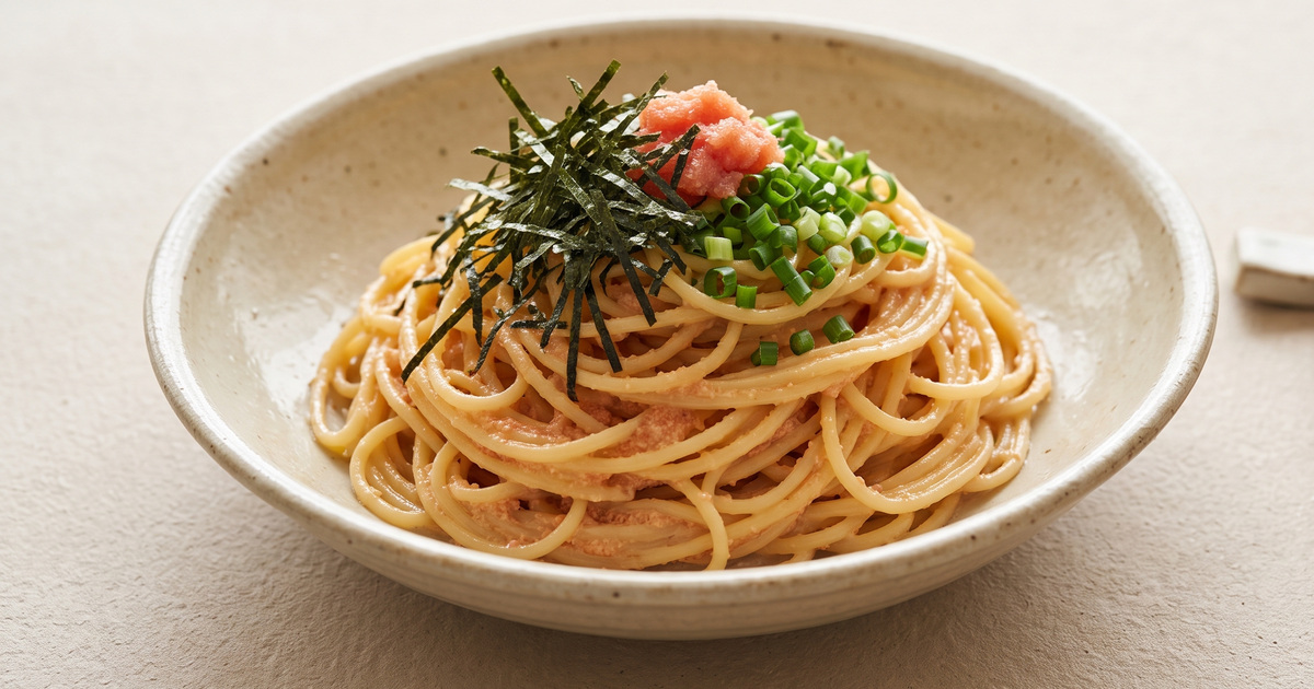 たらこスパゲティの料理写真