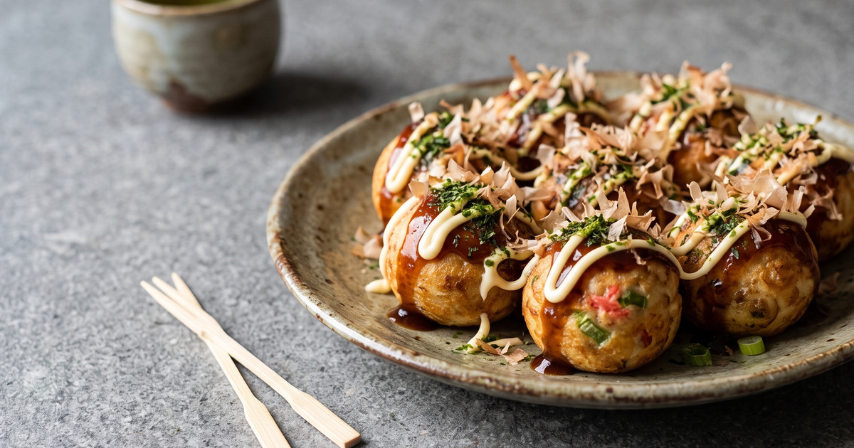 たこ焼きの料理写真
