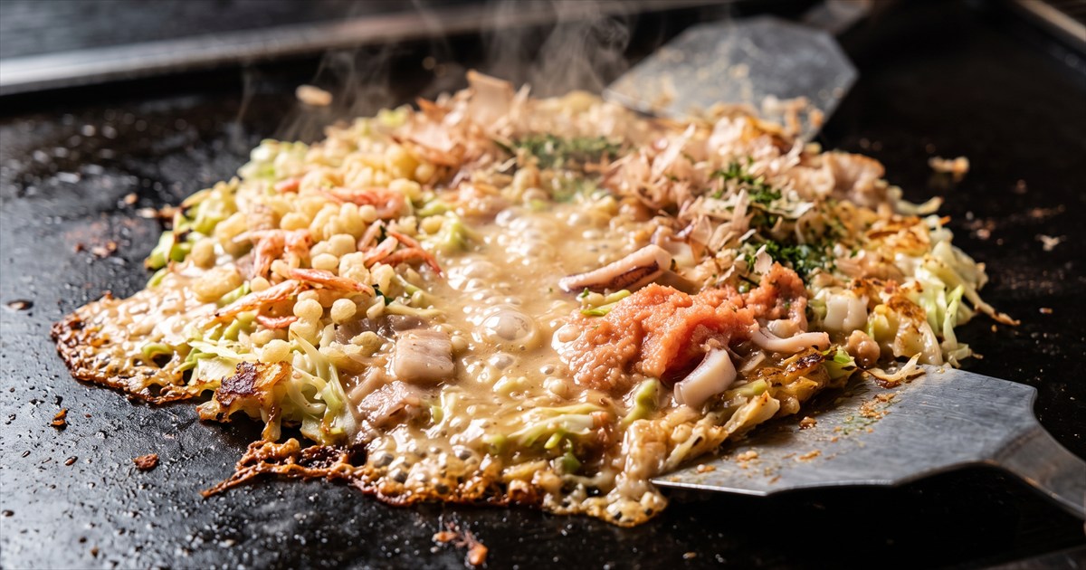 もんじゃ焼きの料理写真
