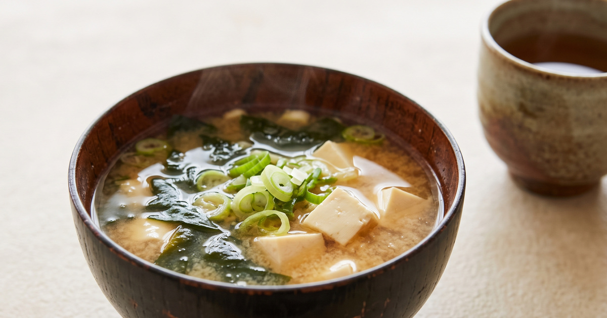 味噌汁の料理写真