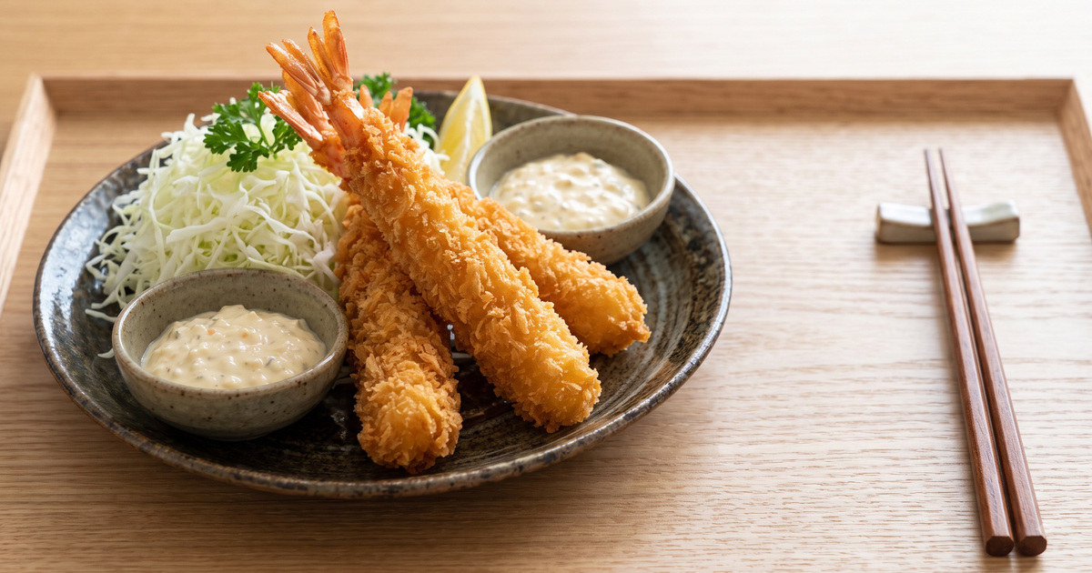 えびフライの料理写真