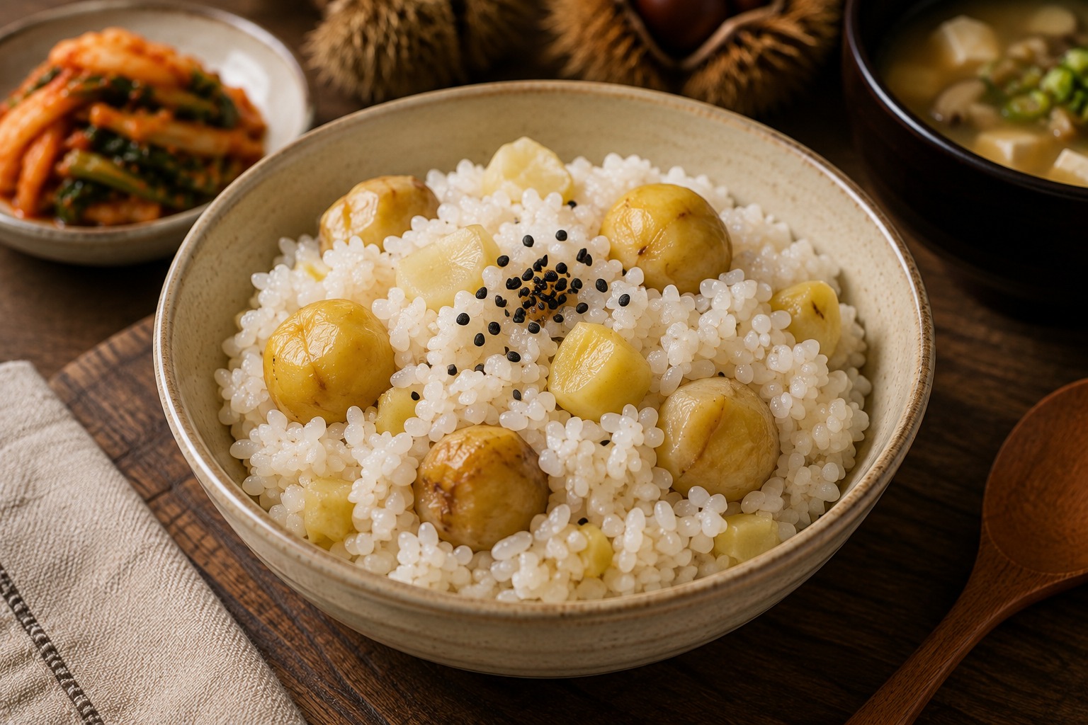 栗ご飯の料理写真
