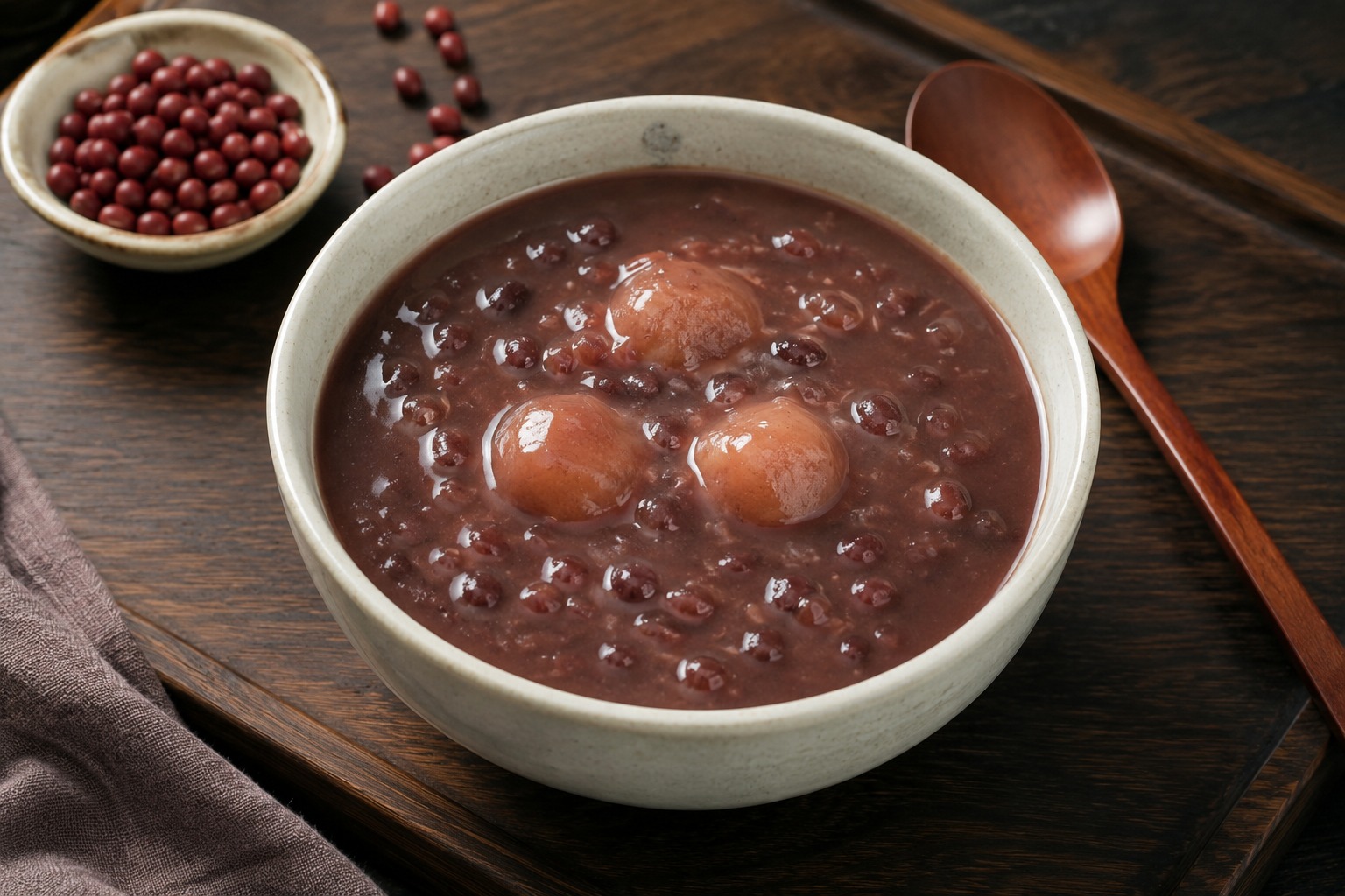 小豆粥の料理写真