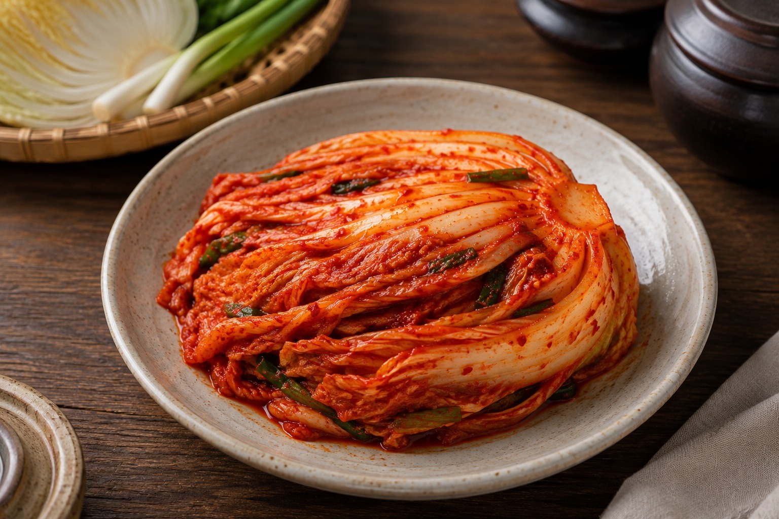 白菜キムチの料理写真