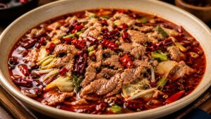 水煮牛肉