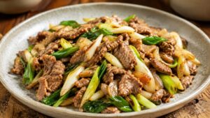 葱爆羊肉