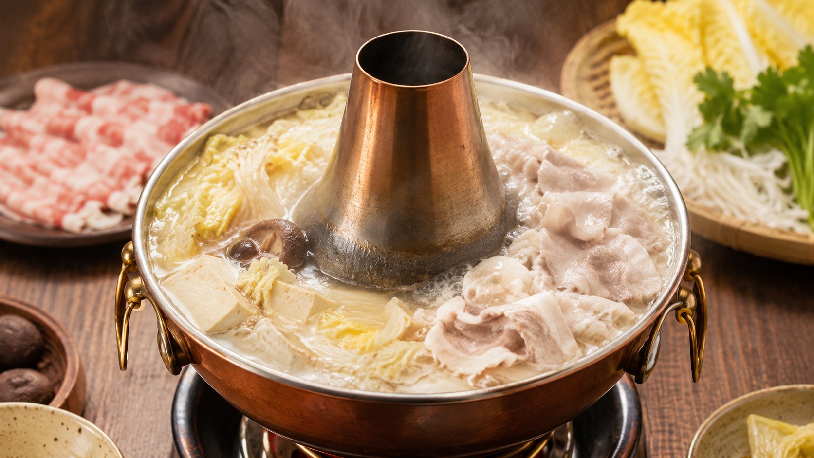 酸菜白肉鍋の料理写真