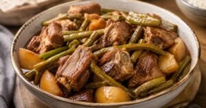 排骨炖豆角