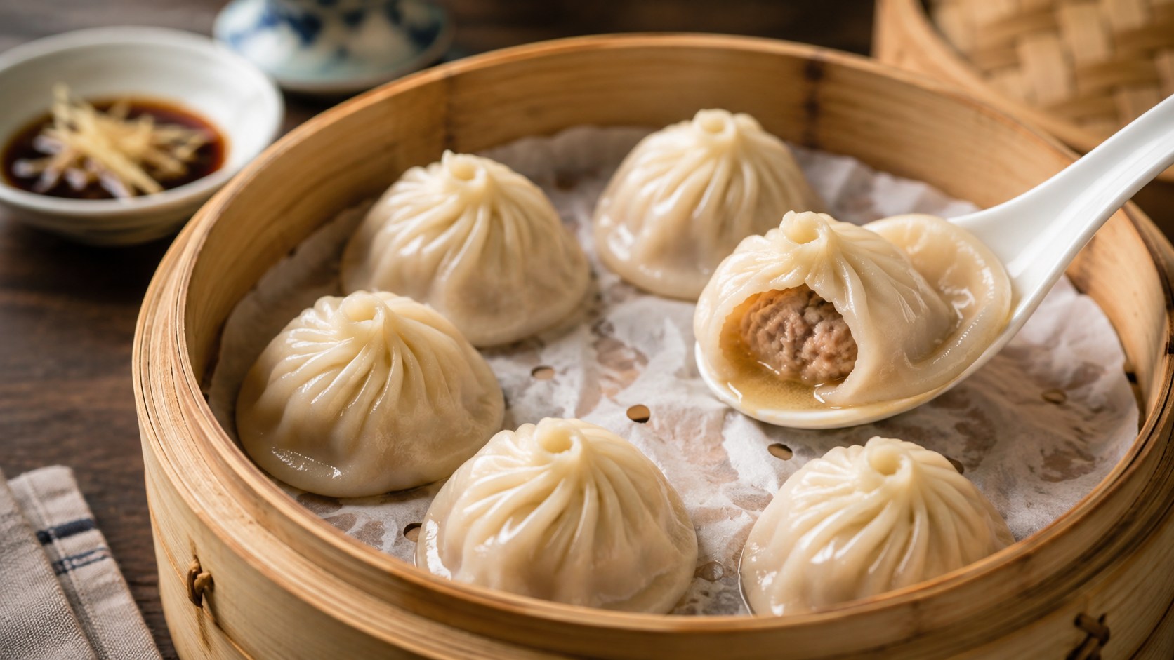 小籠包の料理写真