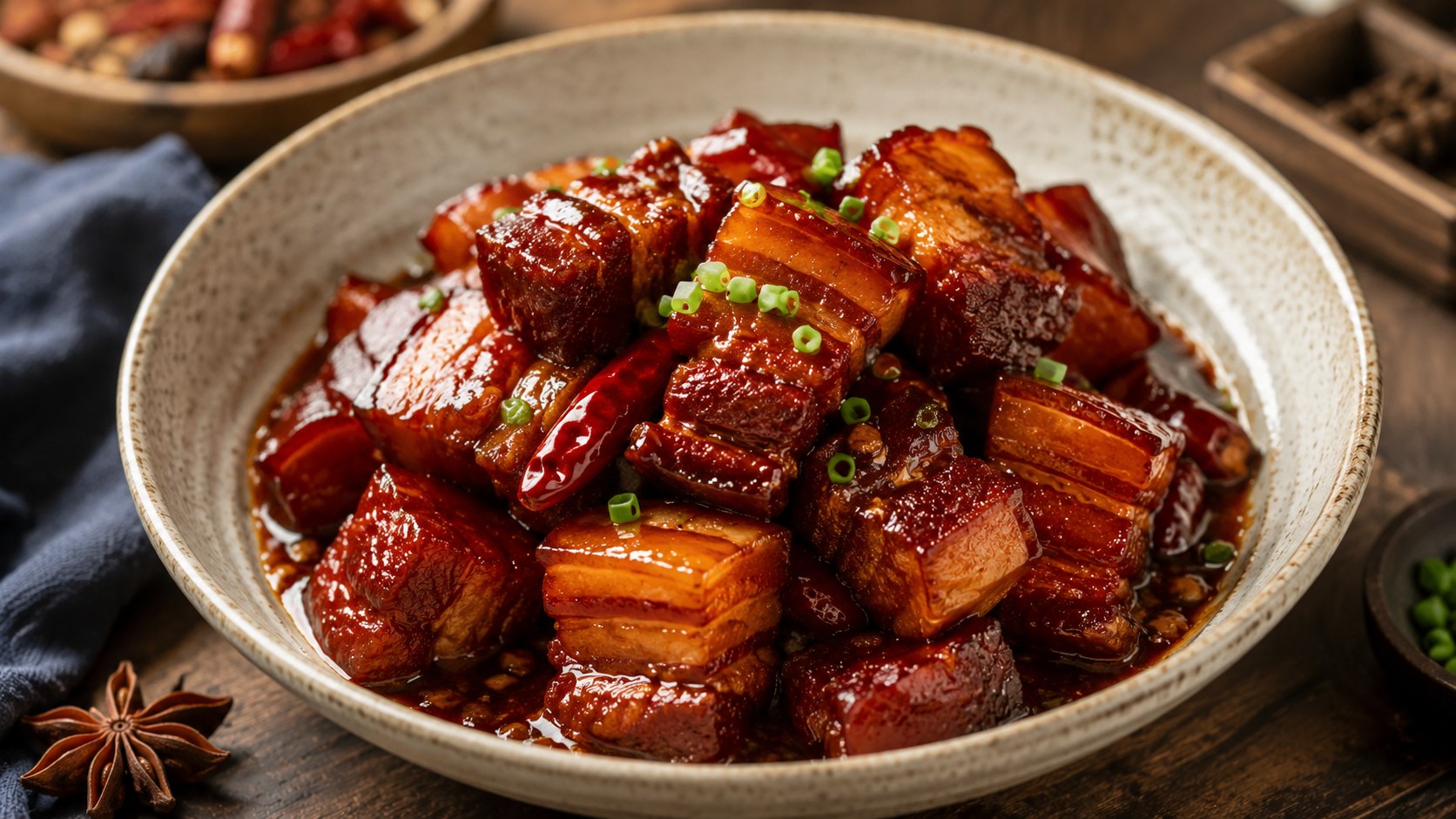 毛氏紅焼肉の料理写真