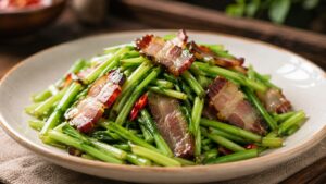 藜蒿炒臘肉