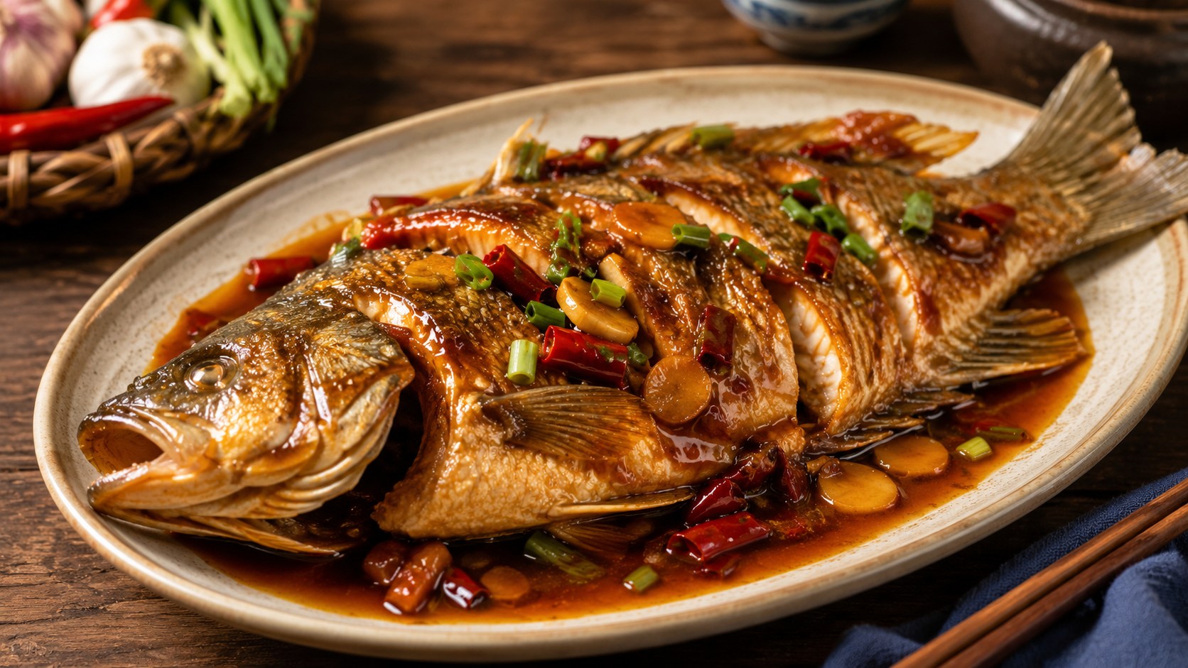 臭鱖魚の料理写真