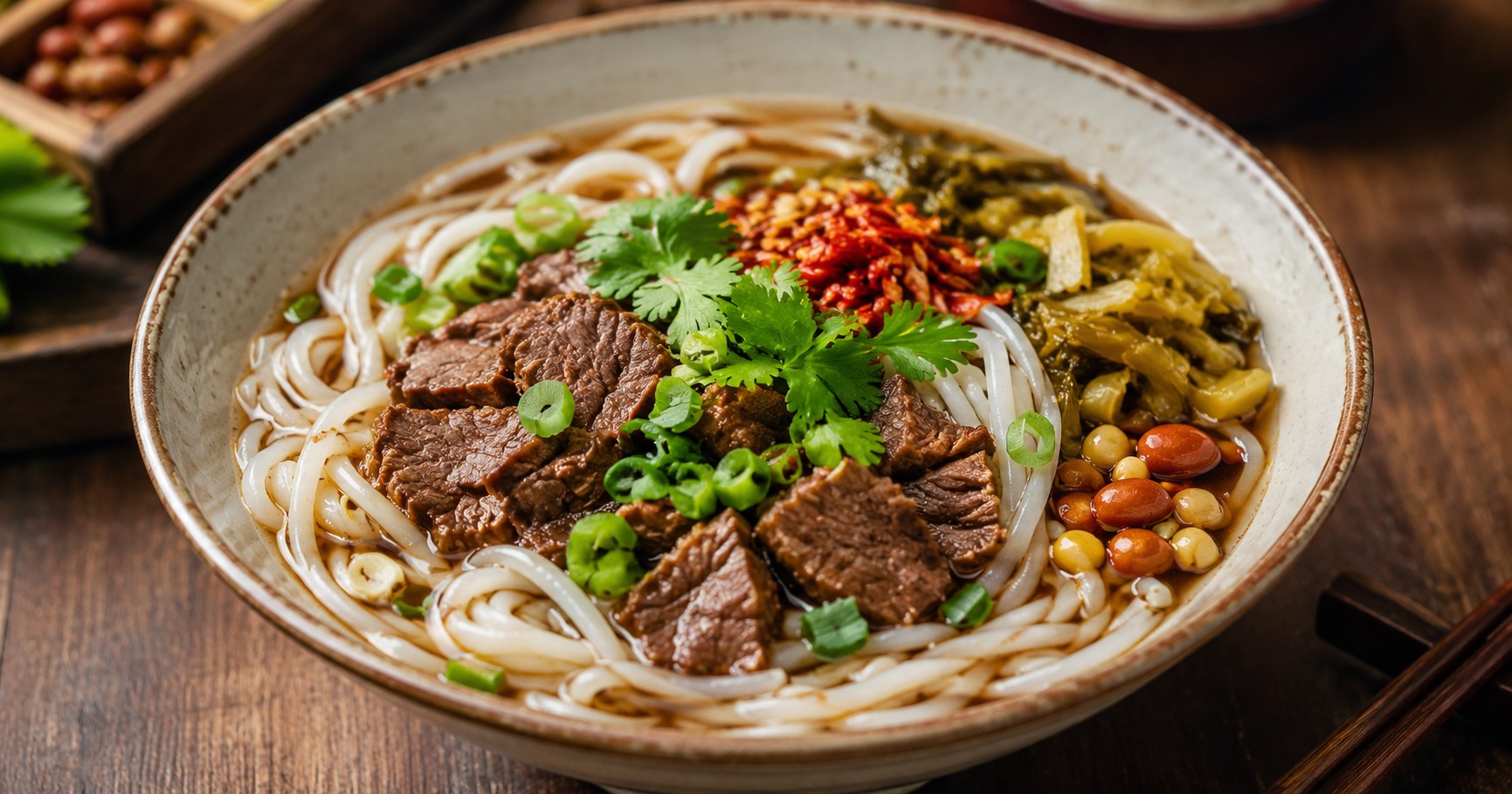 桂林米粉の料理写真