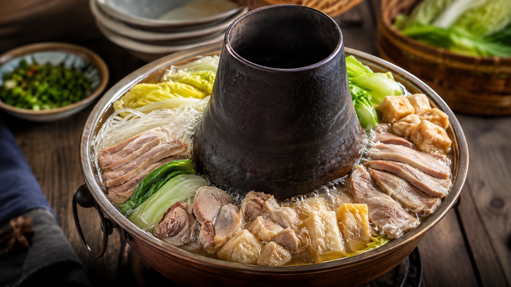 青海土火鍋の料理写真