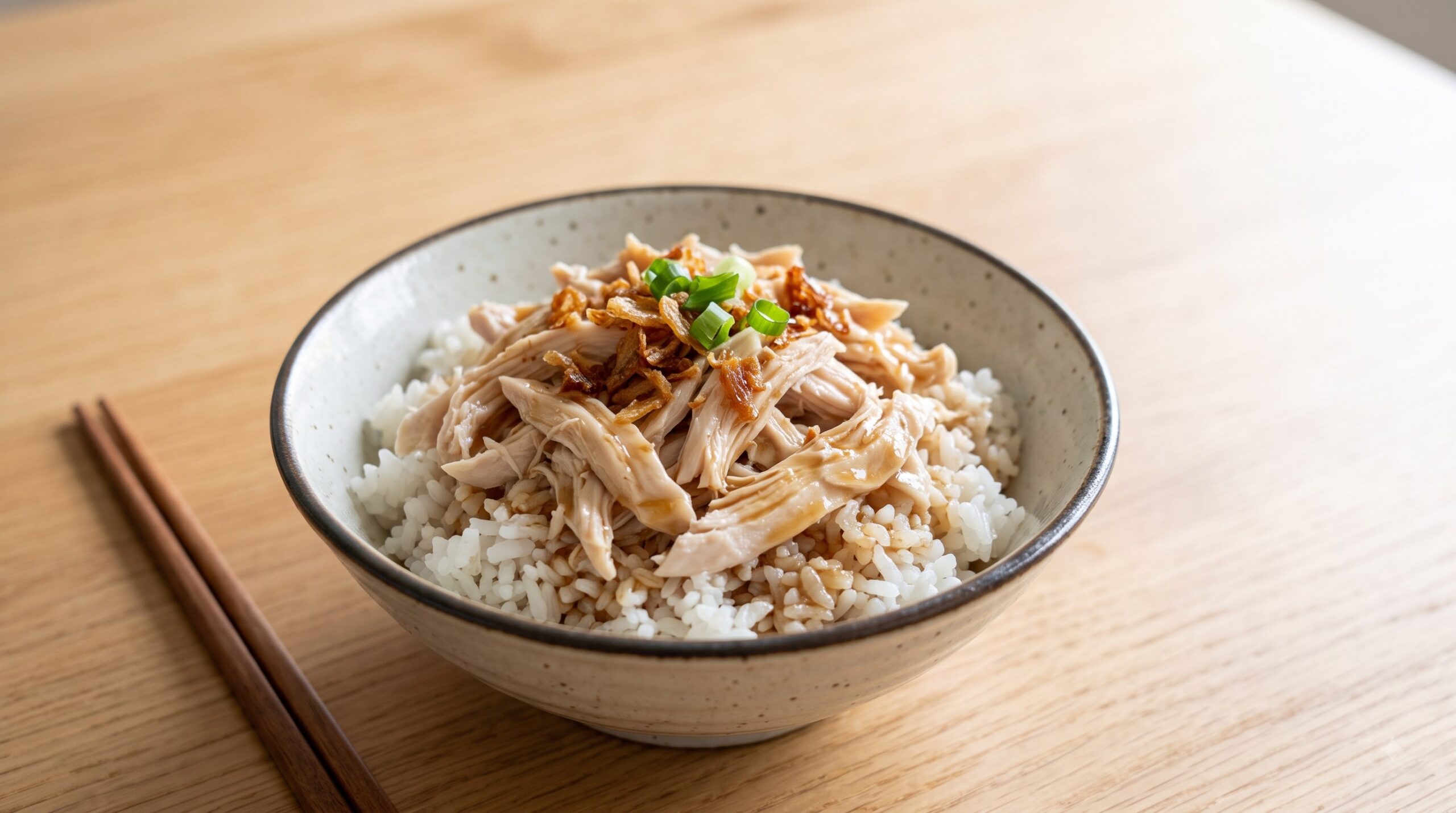 鶏肉飯の料理写真
