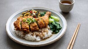 鶏腿飯