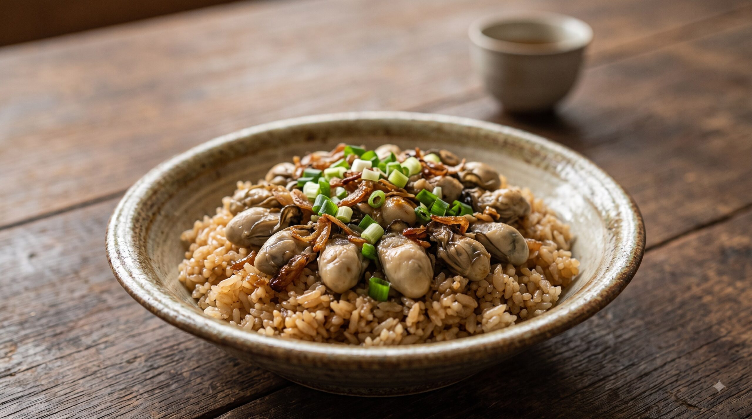 牡蠣ご飯の料理写真