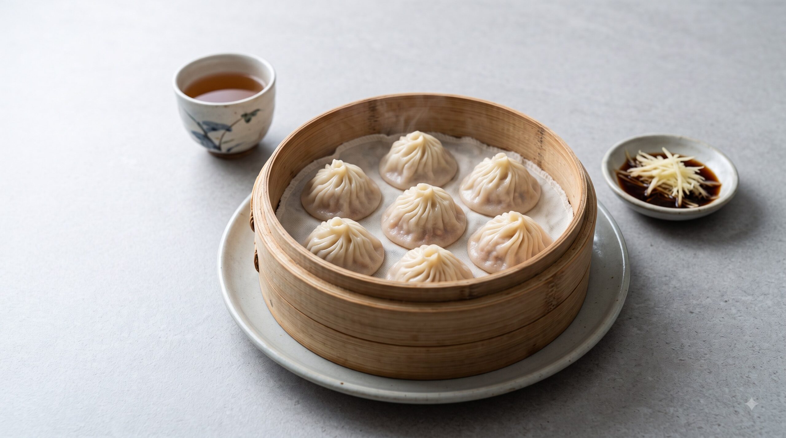 台湾小籠包の料理写真