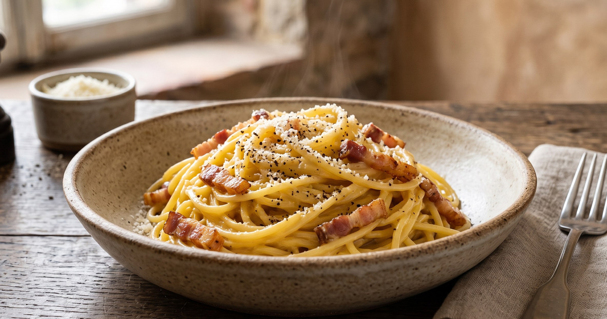 スパゲッティ・アッラ・カルボナーラの料理写真