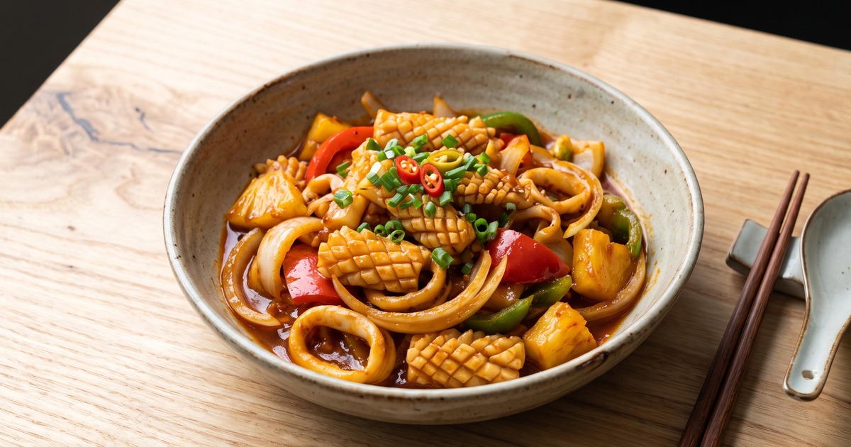 ムックサオサテの料理写真