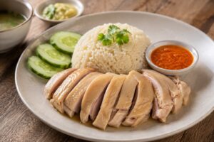 マレーシア風チキンライス