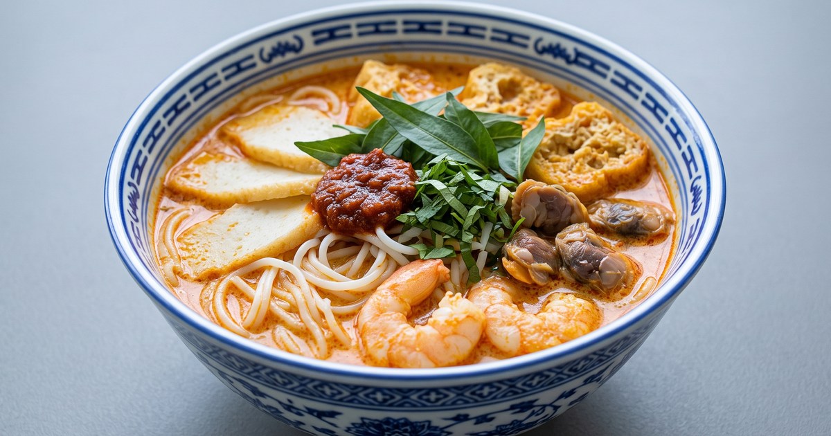 シンガポールラクサの料理写真