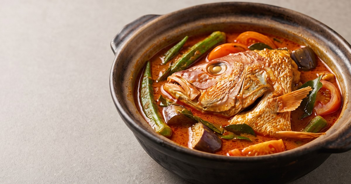 フィッシュヘッドカレーの料理写真