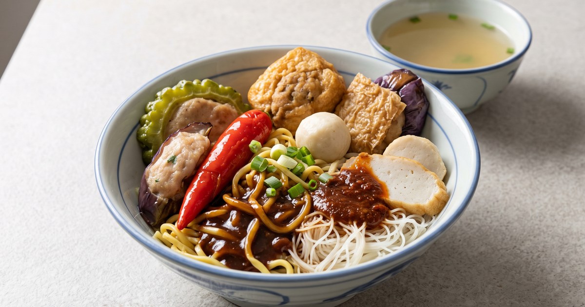 ヨンタオフーの料理写真