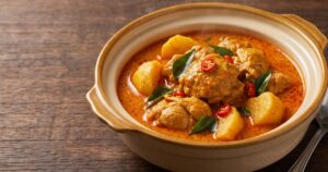 シンガポール風チキンカレー