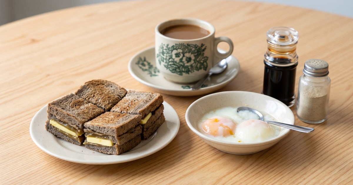 カヤトーストの料理写真