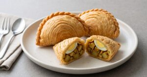シンガポール風カレーパフ